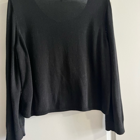 Anthropologie Sweater NWOT Sequined Detail Knitted And Knotted Size L Amazing! - Picture 3 of 10